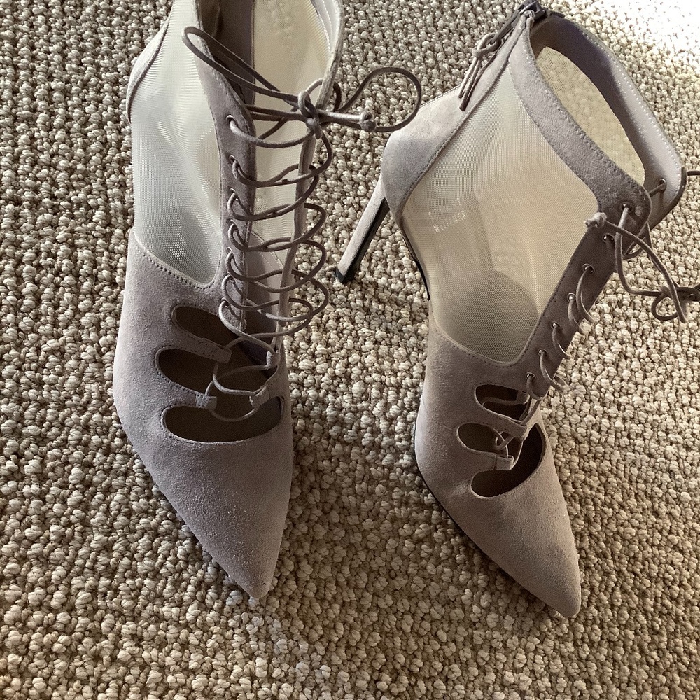 Stuart Weitzman Tan Suede Bootie
